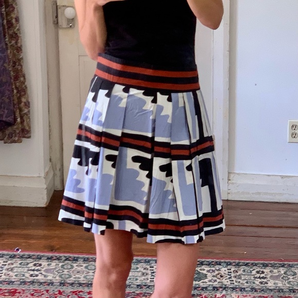 Diane von Furstenburg Mabel pleated skirt - Picture 2 of 3